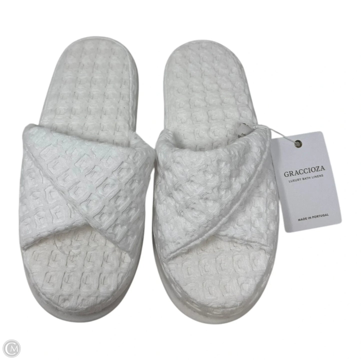 Aura Slippers By Graccioza In White, Size: 5.5