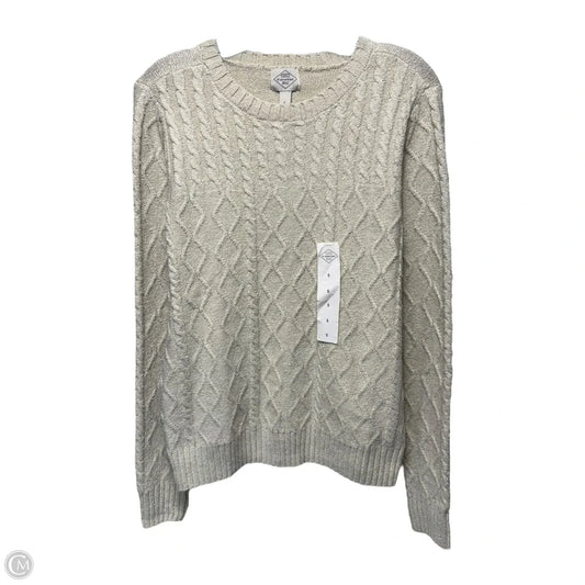 Sweater By St Johns Bay In Cream, Size: S