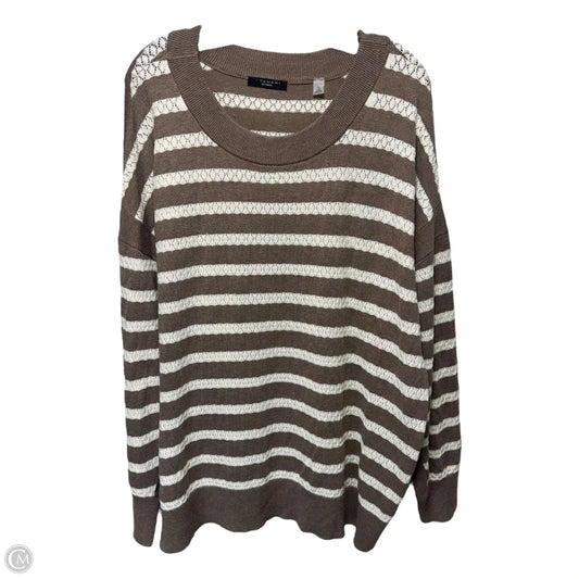 Sweater By T Tahari In Striped Pattern, Size: 2x