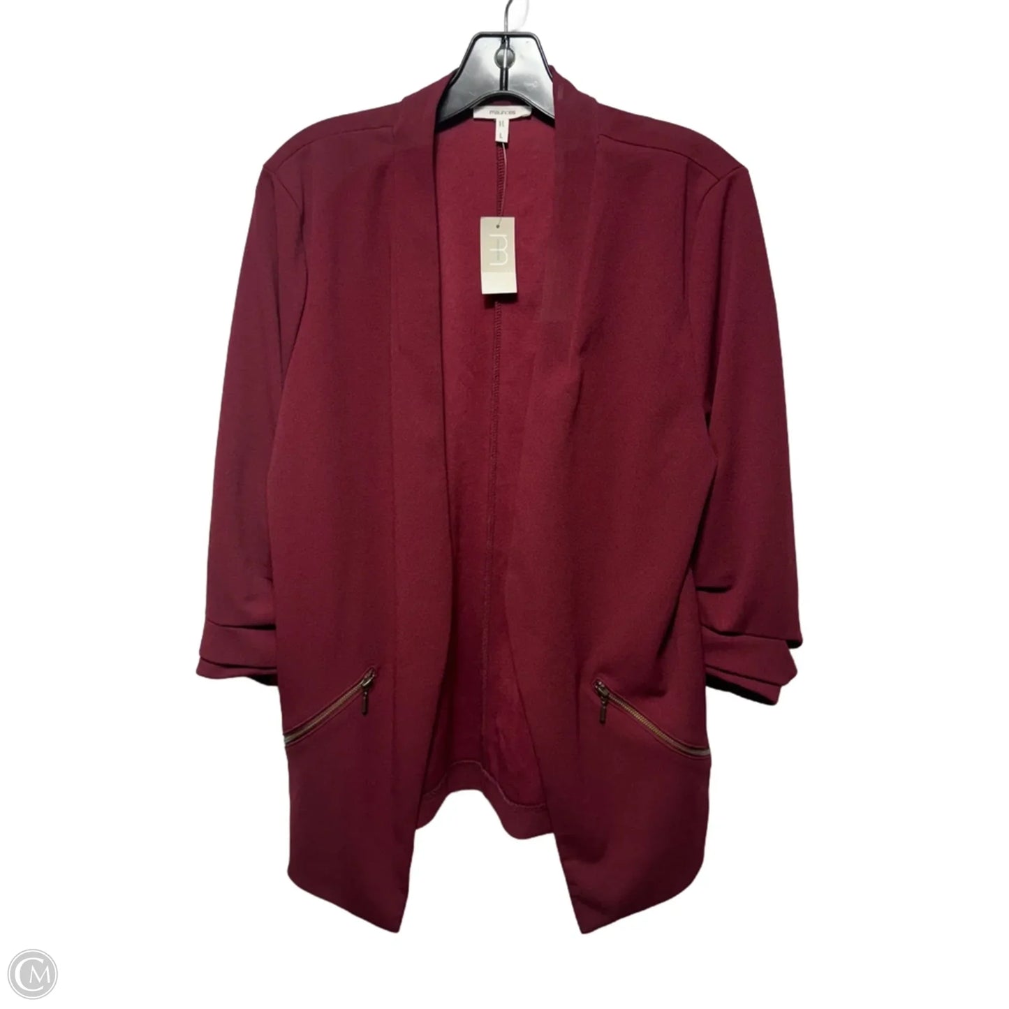 Jacket Other By Maurices In Red, Size: L