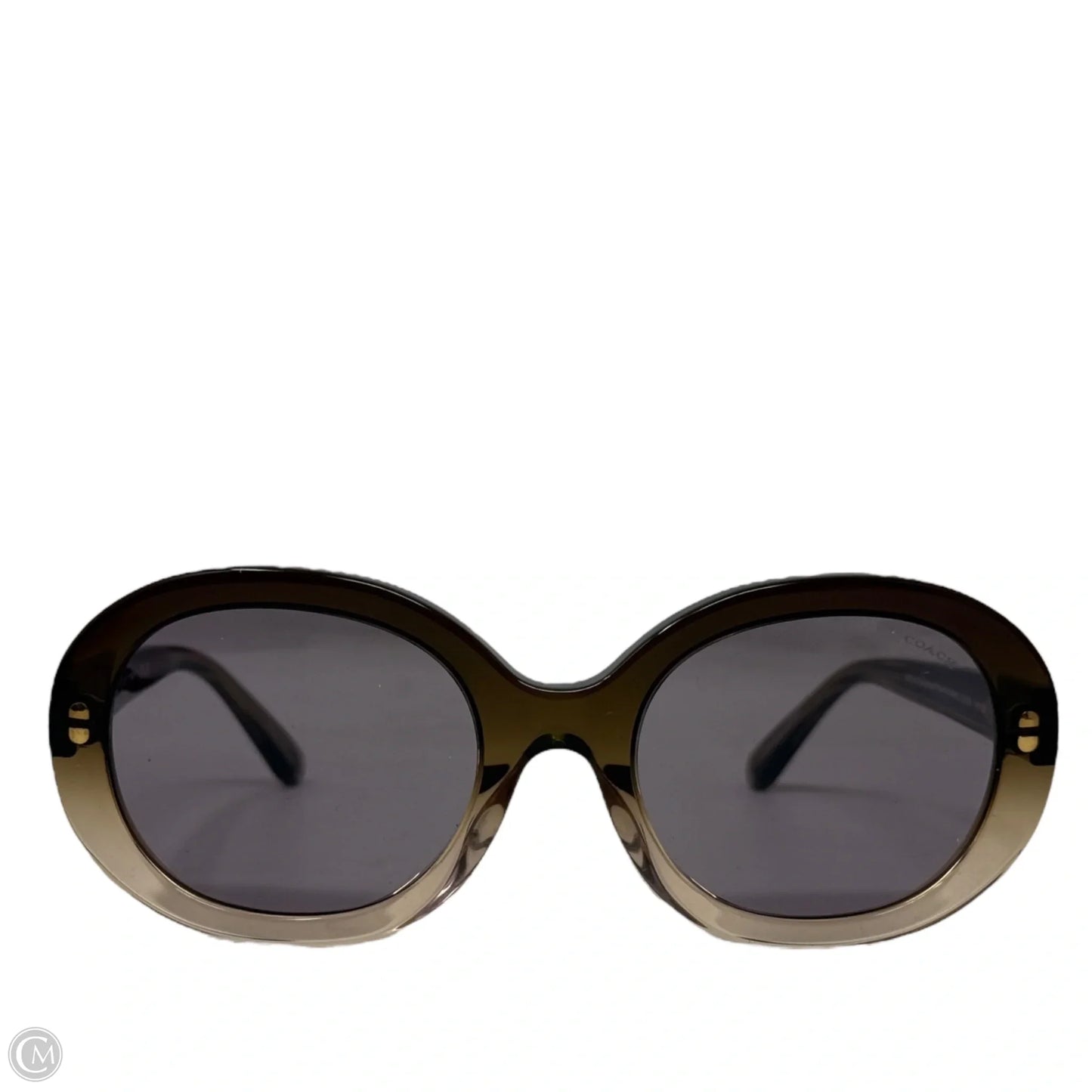 HC8337U Oval Sunglasses Designer By Coach