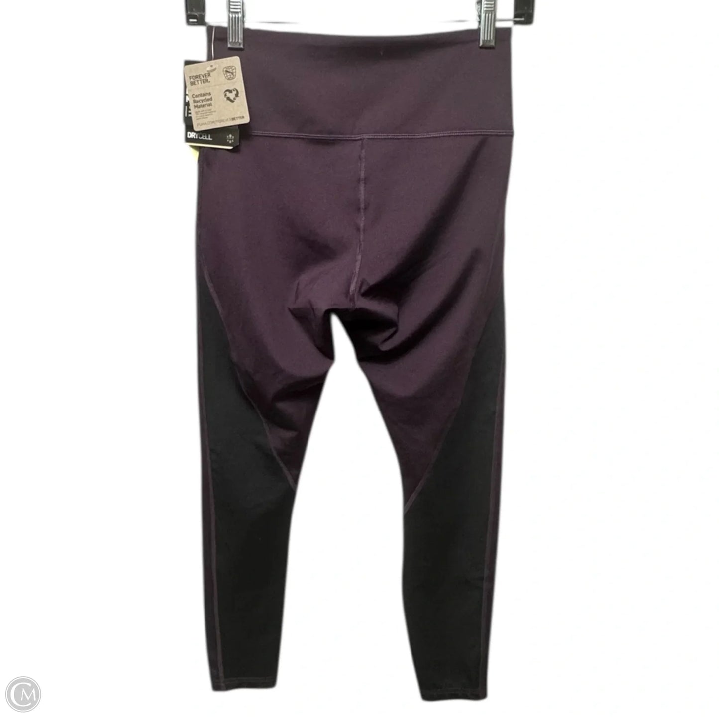 Athletic Leggings By Puma In Maroon, Size: S