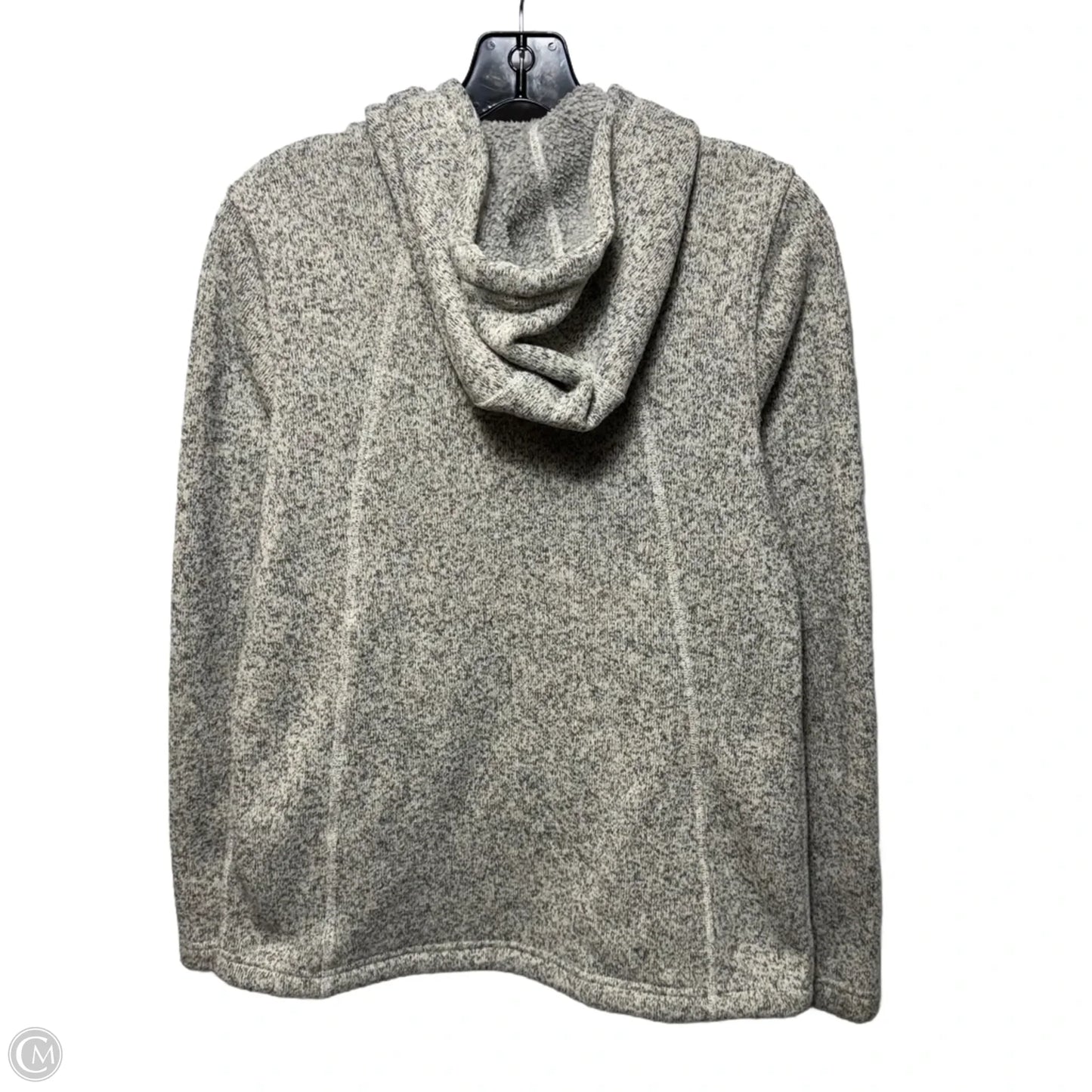 Athletic Jacket By The North Face In Grey, Size: M