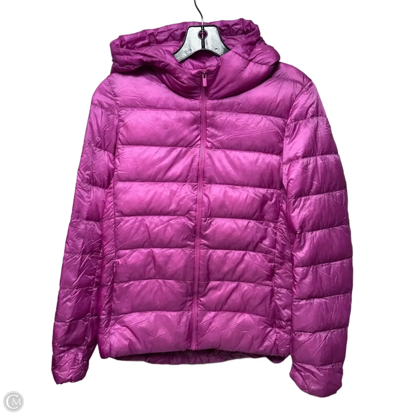 Ultra Light Down Parka By Uniqlo In Pink, Size: S