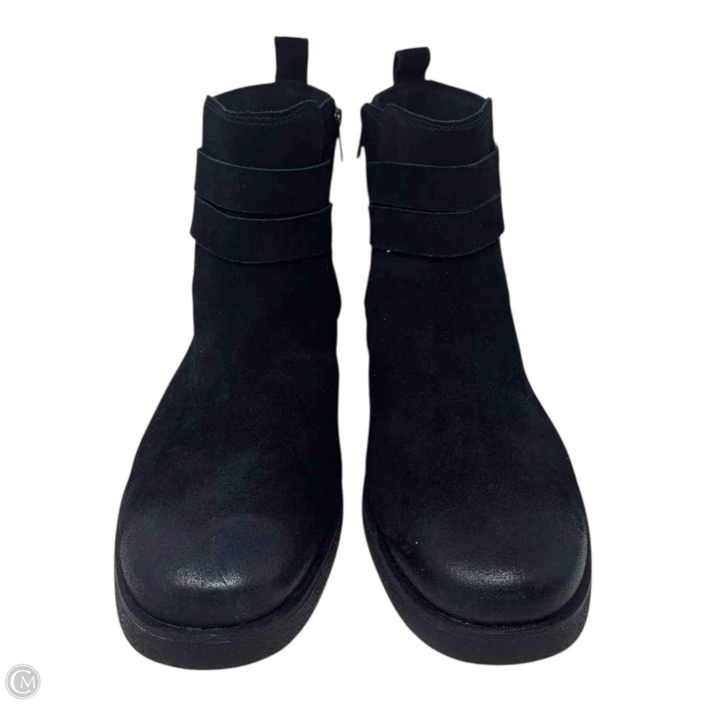 Josefene Suede Ankle Boots Designer By Ugg In Black, Size: 11