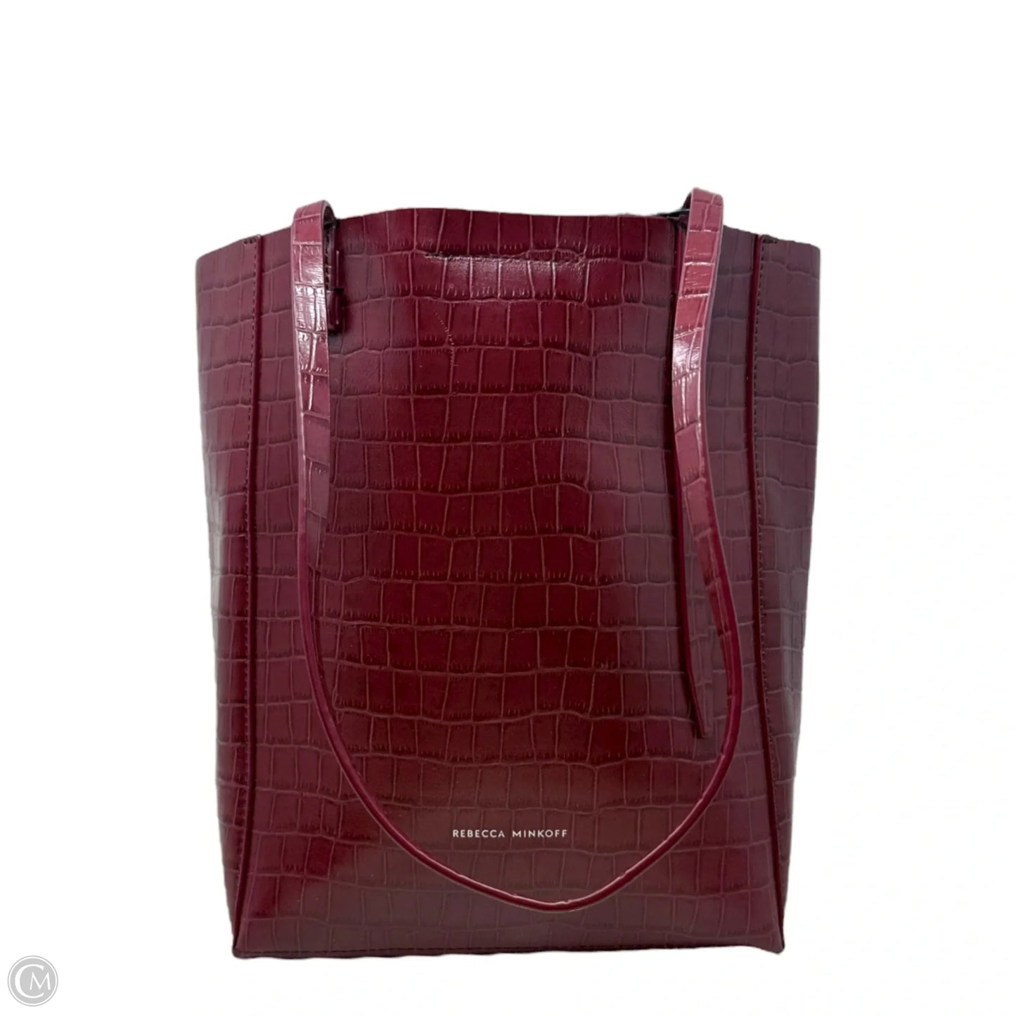 Stella Small Tote Designer By Rebecca Minkoff In Pinot Noir, Size: Medium