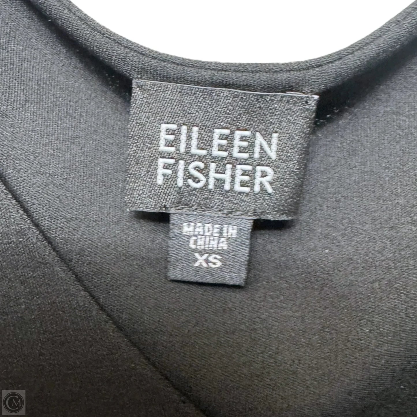 Silk Tunic Long Sleeve By Eileen Fisher In Black, Size: Xs