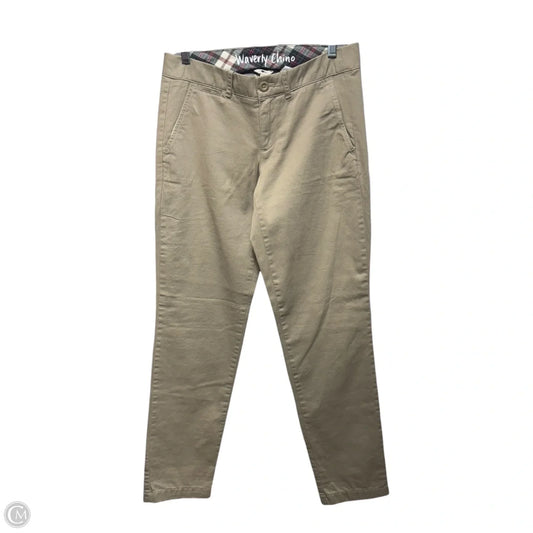 Waverly Chino pants By J. Crew In Beige, Size: 0