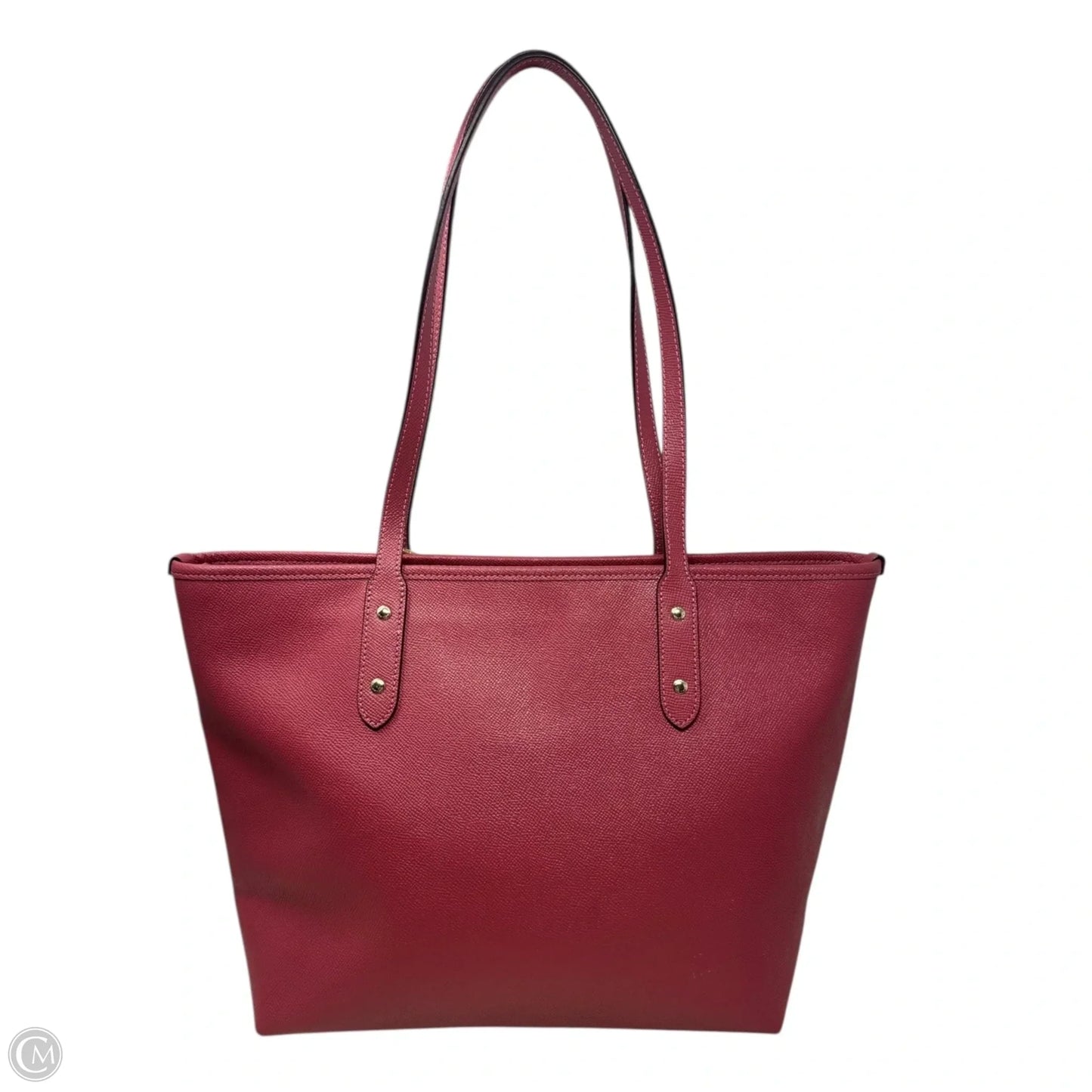 City Zip Tote Designer By Coach, Size: Medium