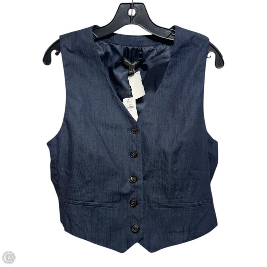 Vest Other By Banana Republic In Blue, Size: 14