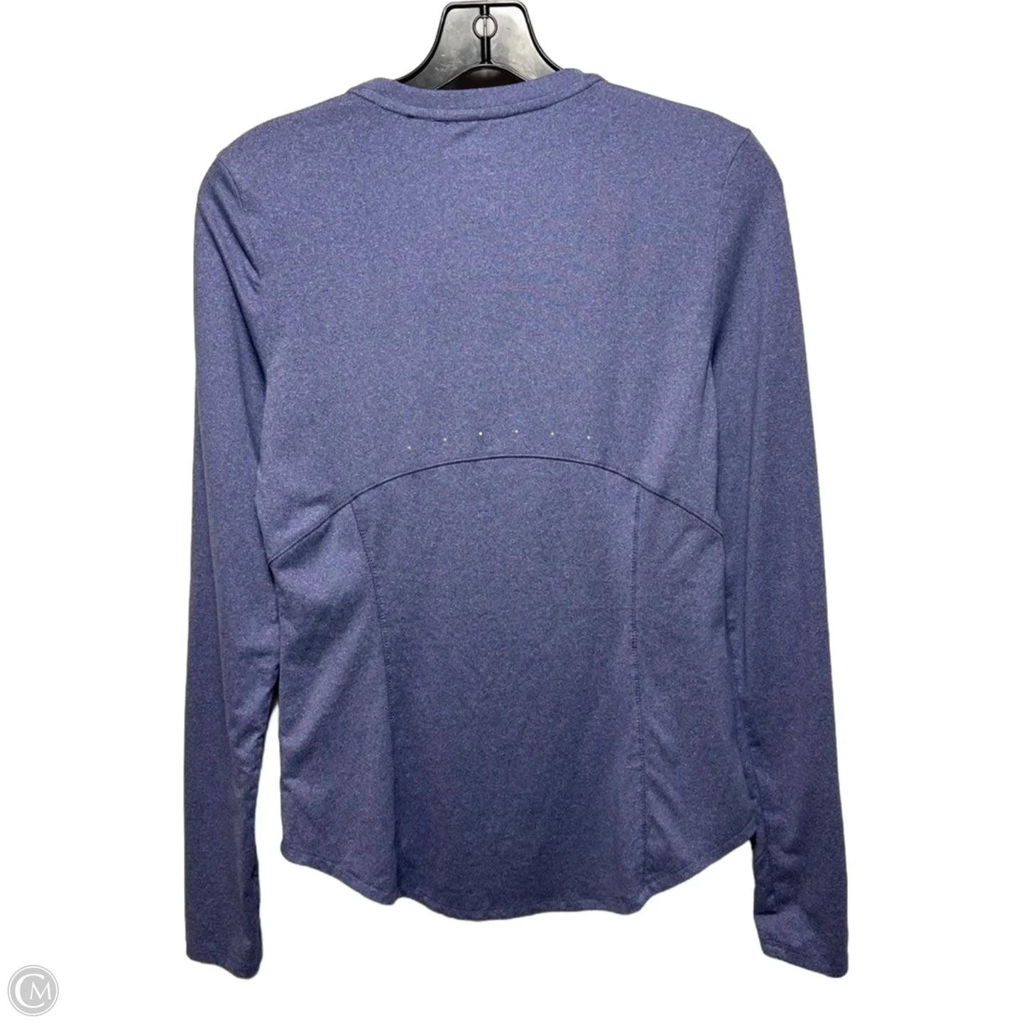 Athletic Top Long Sleeve Crewneck By Spyder In Purple, Size: S