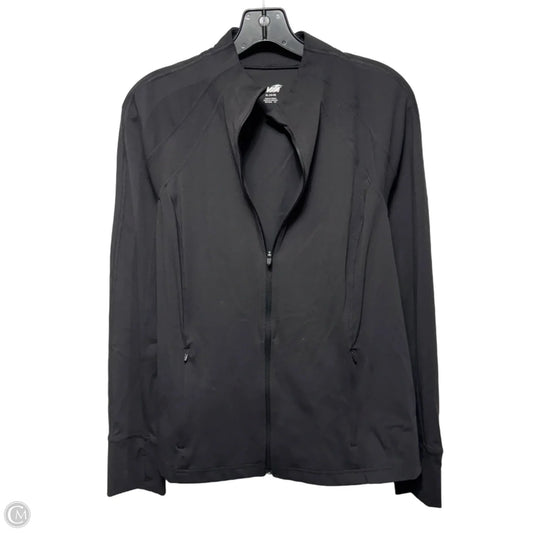 Athletic Jacket By Avia In Black, Size: Xl