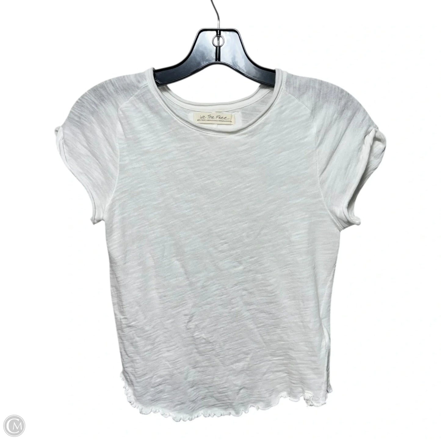 Top Short Sleeve By We The Free In White, Size: Xs