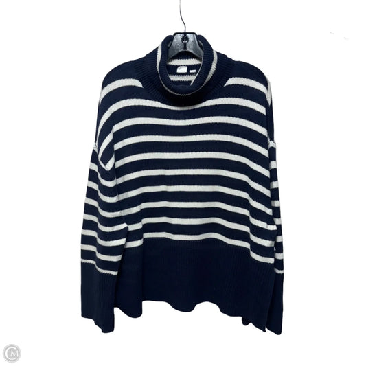 Sweater By Gap In Striped Pattern, Size: L
