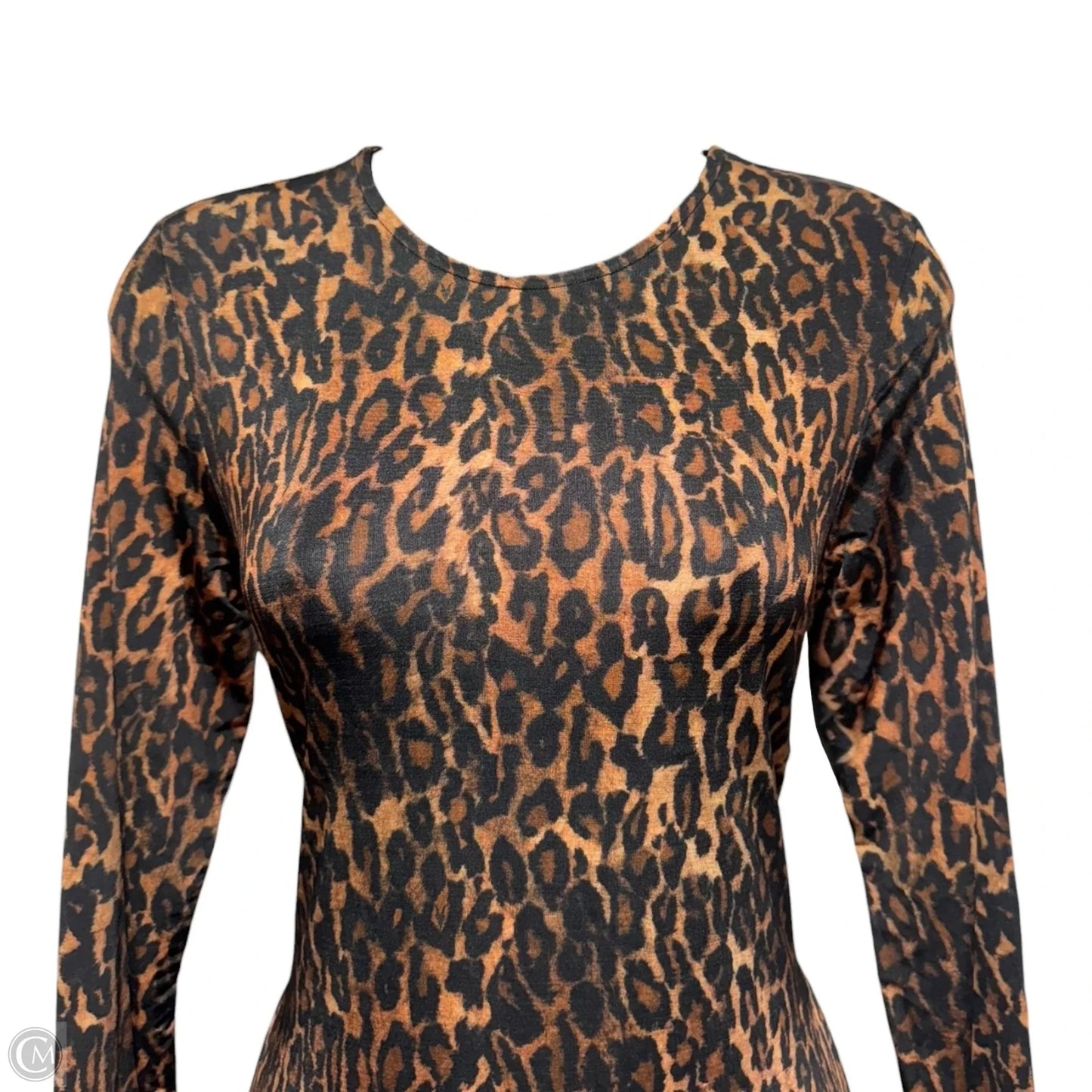 Katlyn Evita Maxi Dress Designer By All Saints In Leopard Print, Size: 4