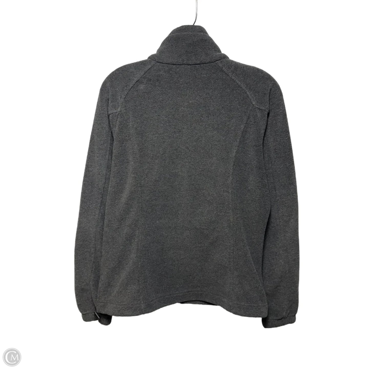 Jacket Fleece By Columbia In Grey, Size: M