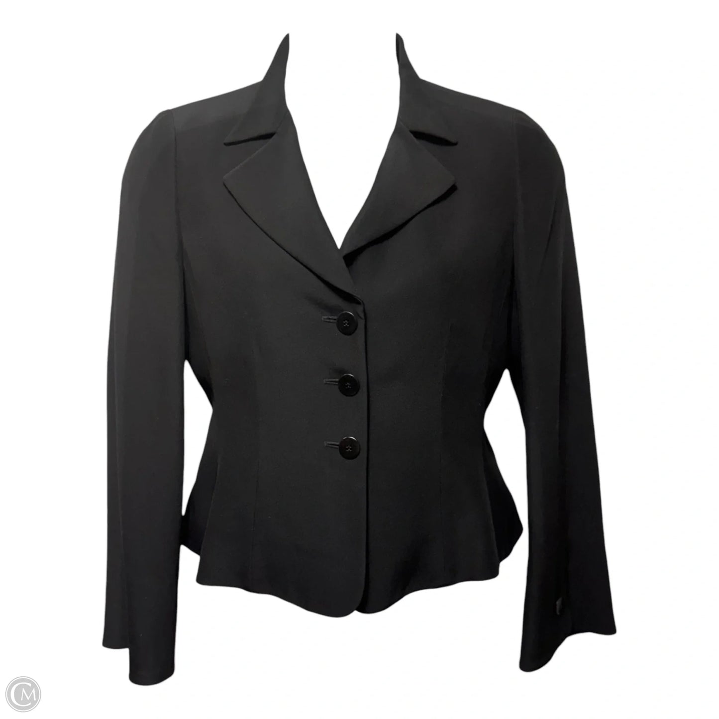 Blazer By Armani Collezoni In Black, Size: 10