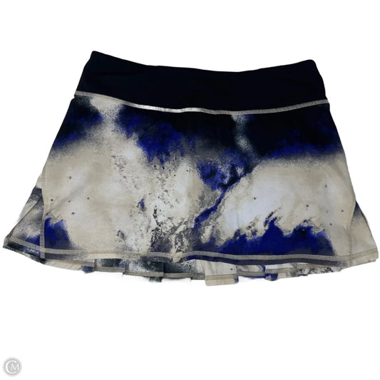 Athletic Skort By Lululemon In Black, Size: 4