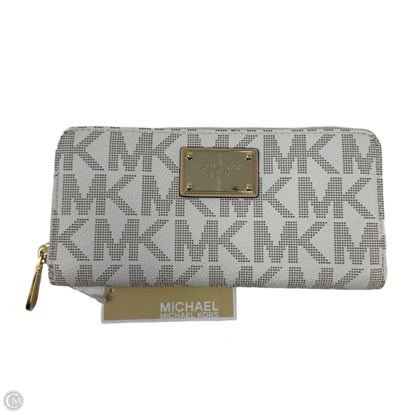 Jet Set Continental Wallet Designer By Michael Kors, Size: Medium