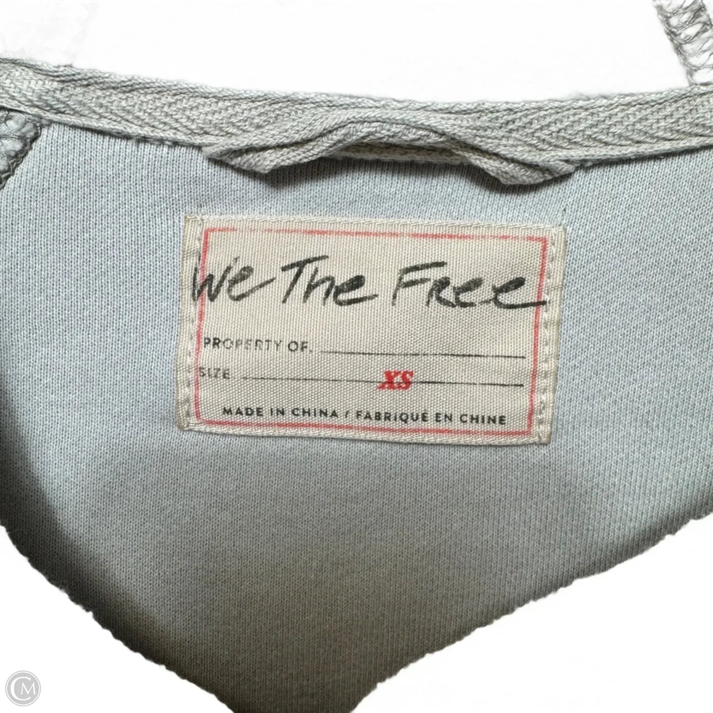 Sadie Surplus Knit Grey Jacket Fleece Hoodie By We The Free In Grey, Size: Xs