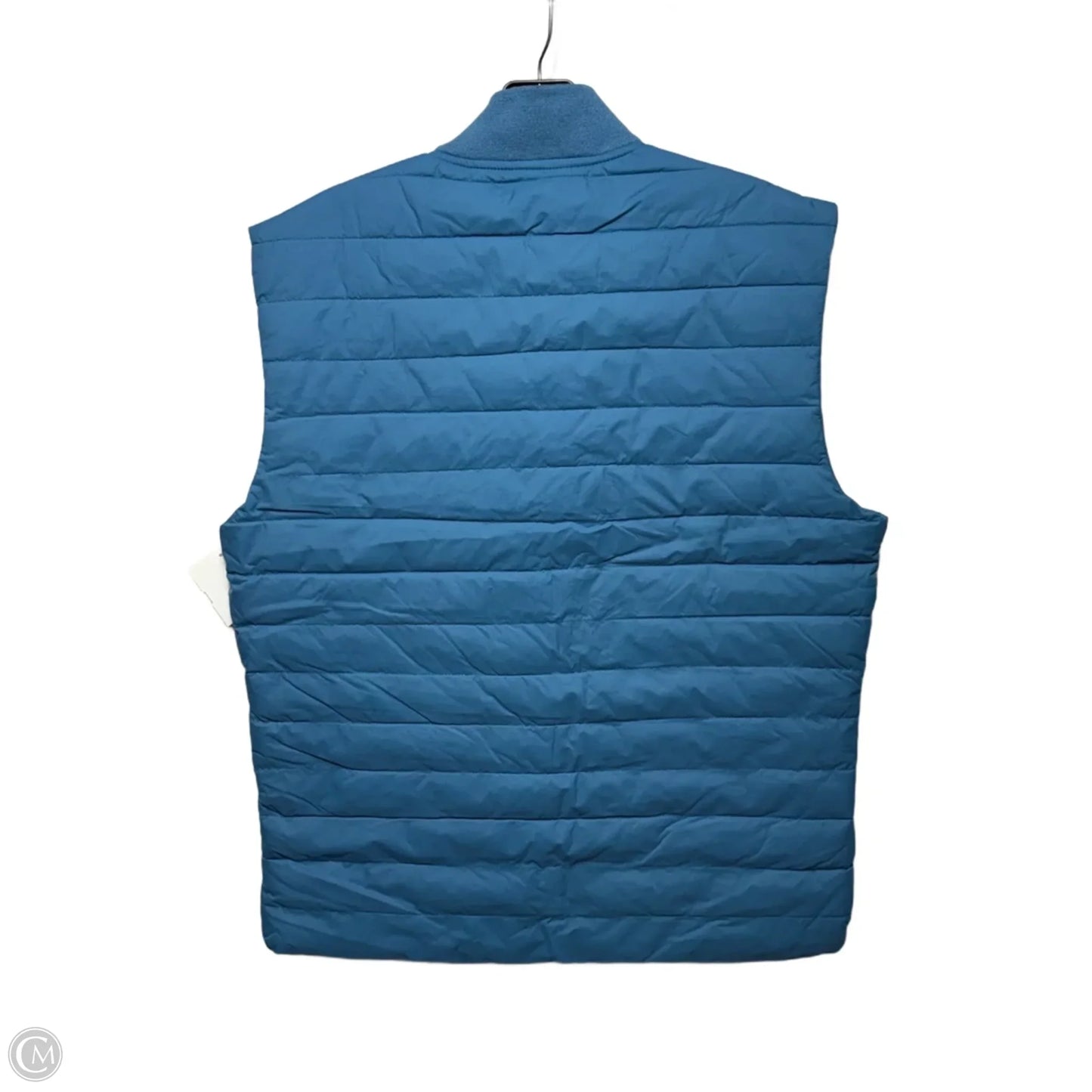 Vest Puffer & Quilted By J. Crew In Blue, Size: M