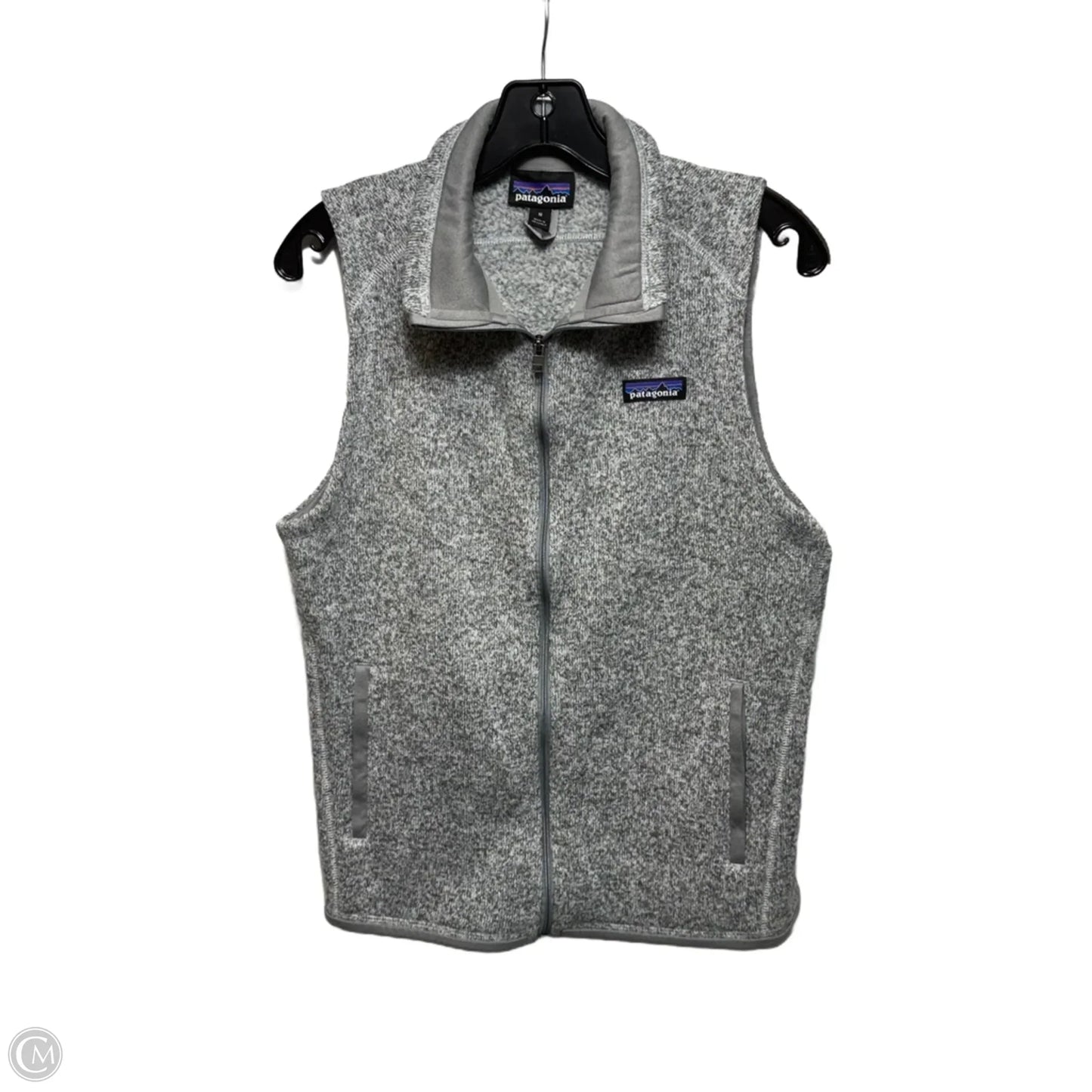 Vest Fleece By Patagonia In Grey, Size: M