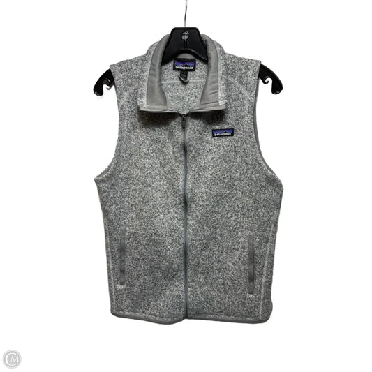 Vest Fleece By Patagonia In Grey, Size: M