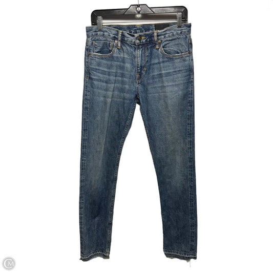 Dylan Skinny Jeans By Vince In Blue Denim, Size: 4