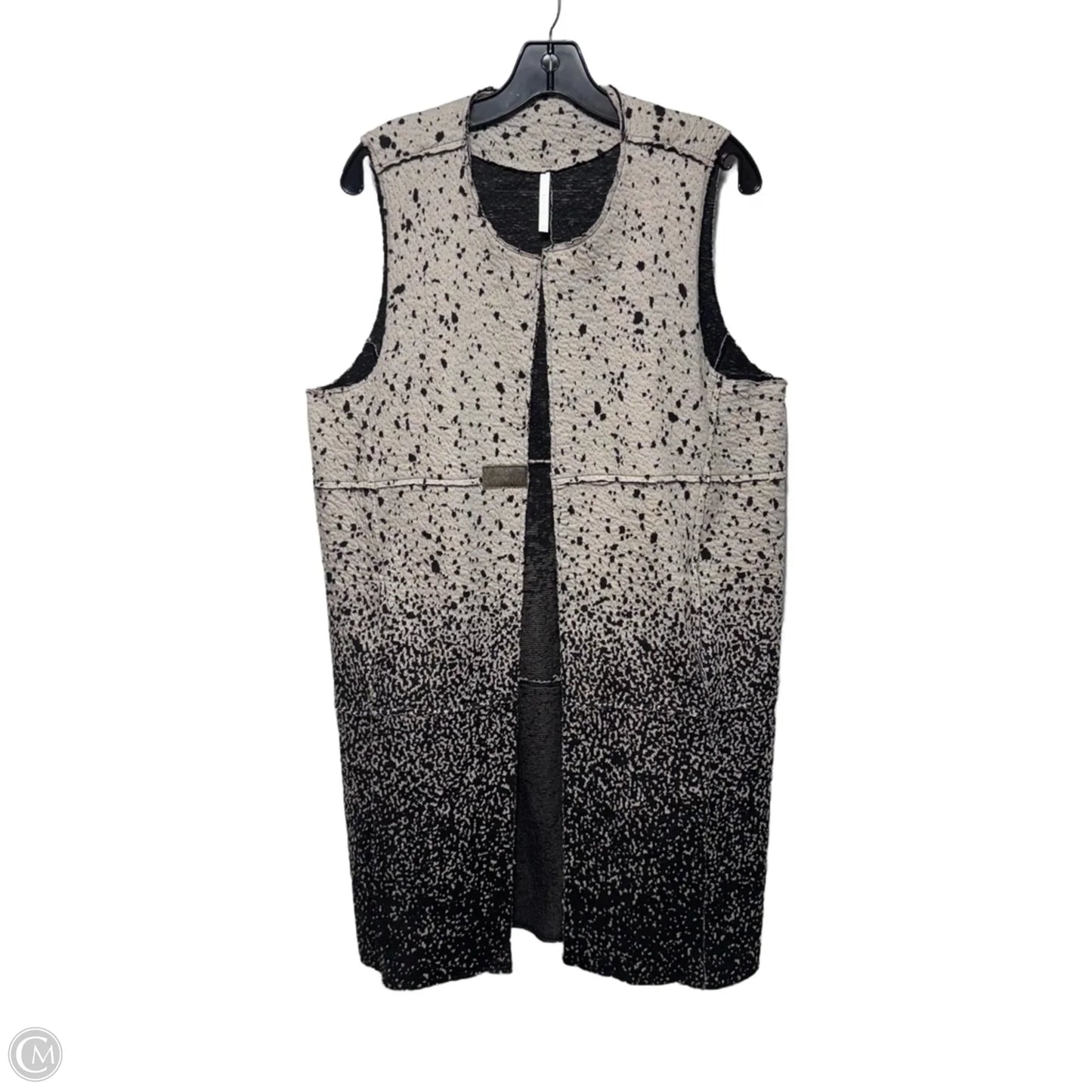 Vest Other By kiyo In Black & Grey, Size: M