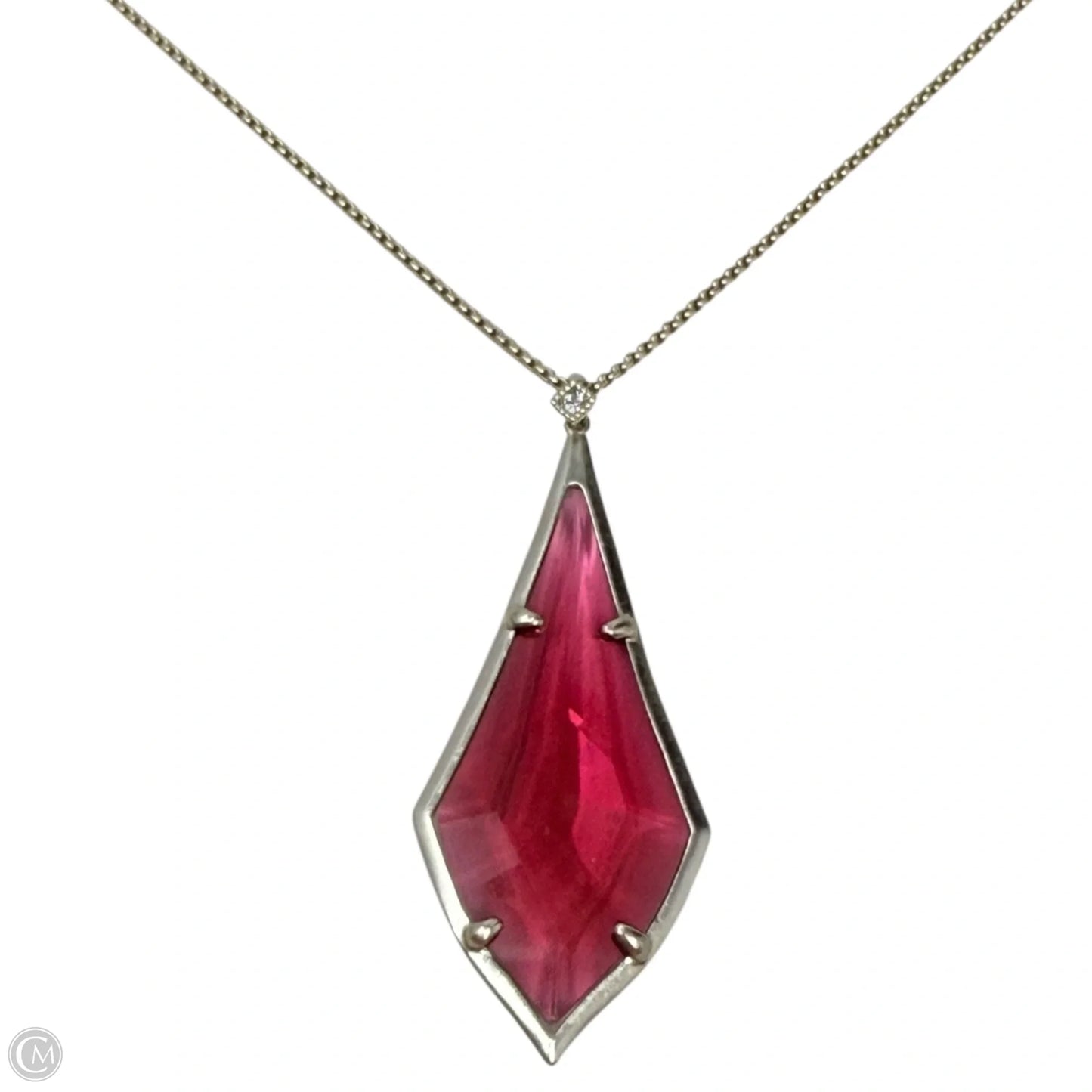 Damon Long Pendant Necklace In Berry By Kendra Scott