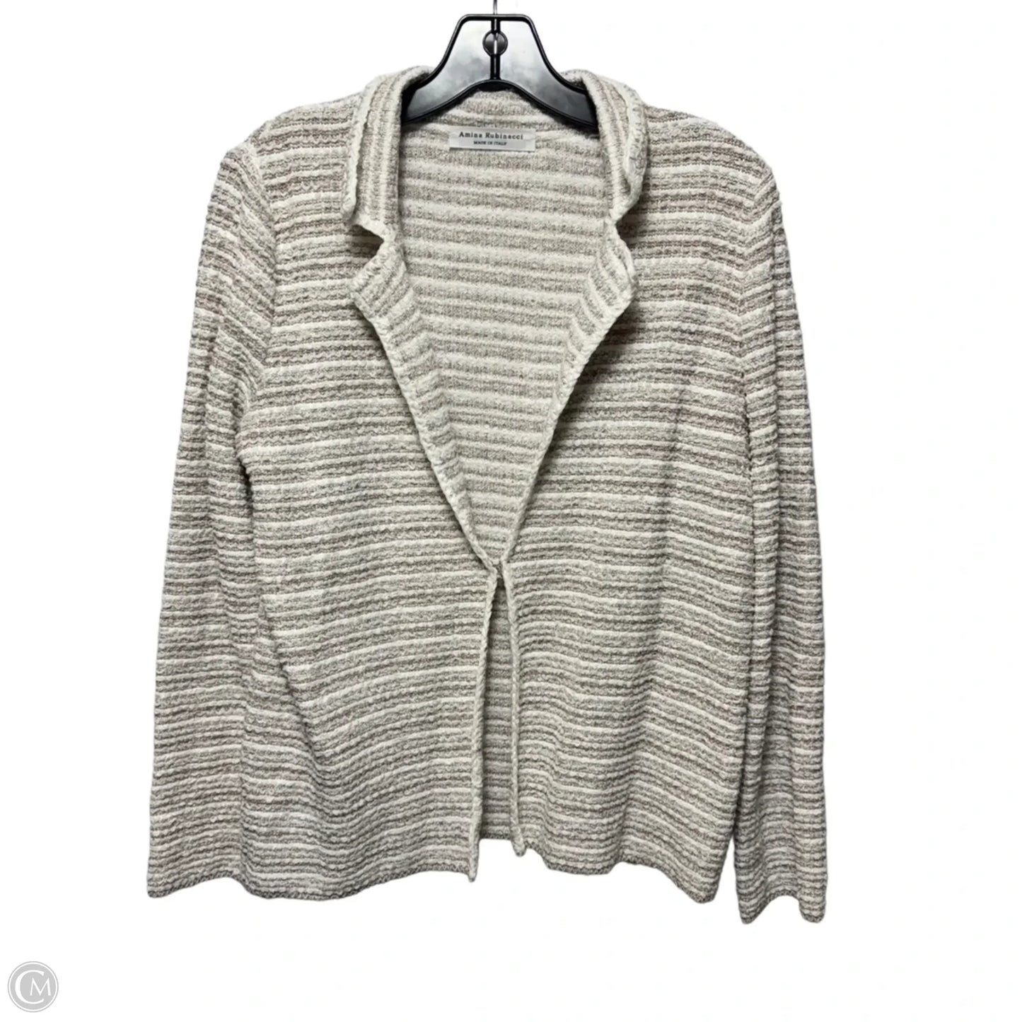 Blazer By Amina Rubinacci In Grey, Size: 10