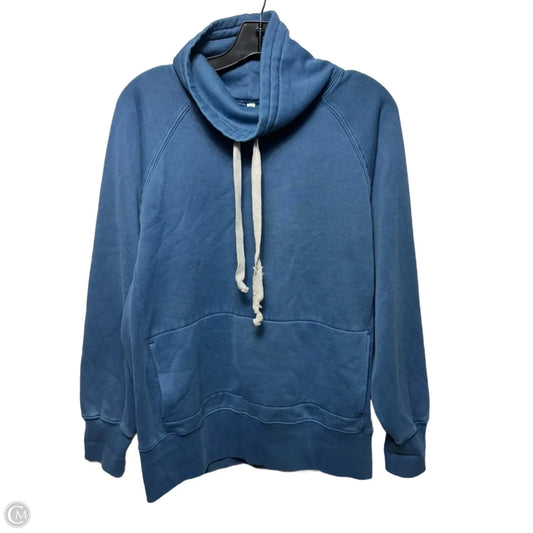 Athletic Sweatshirt Collar By Free People In Blue, Size: S