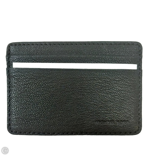 Pebbled Leather Card Case Designer By Michael Kors, Size: Small