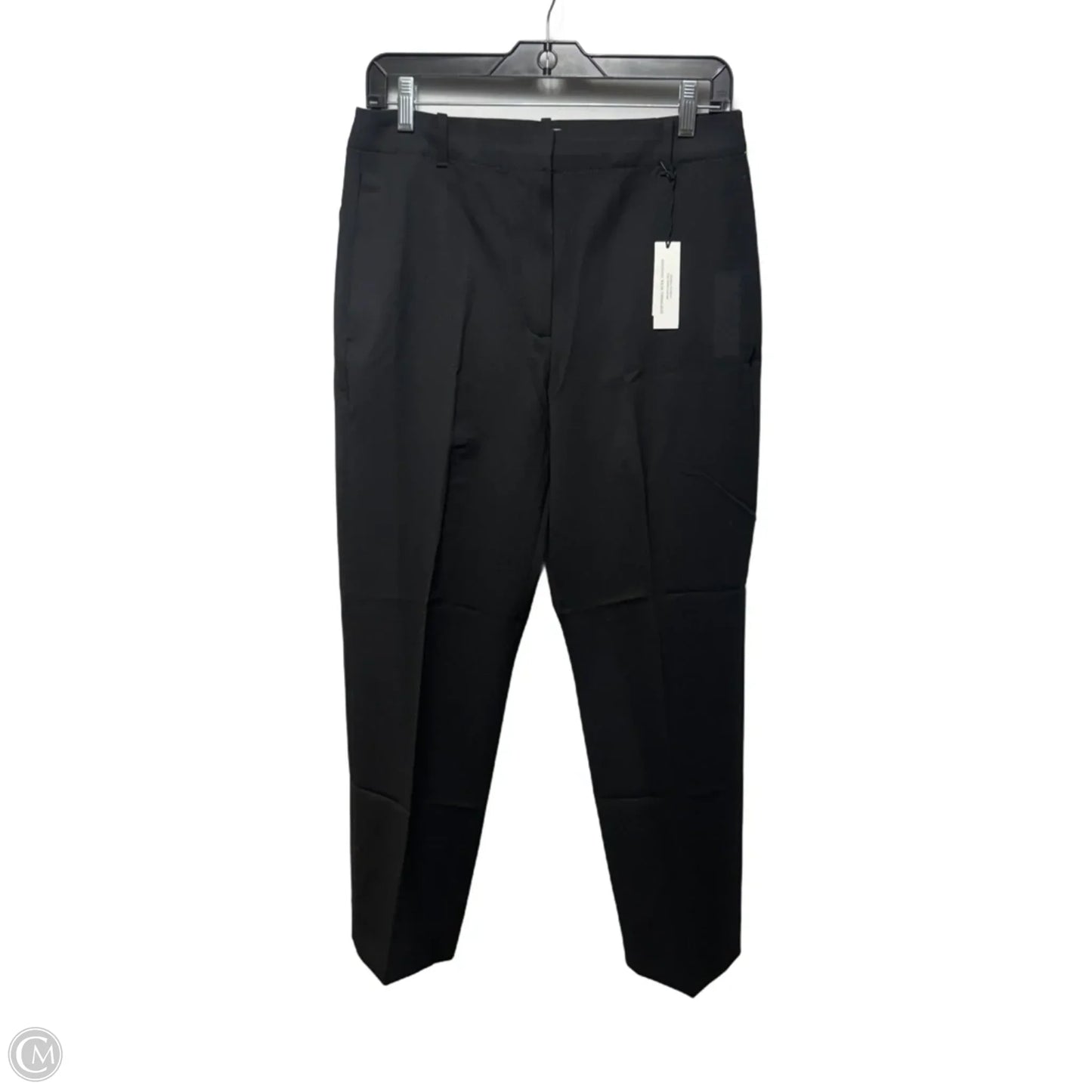 Modern Slim Wool Pants Dress By Banana Republic In Black, Size: 6