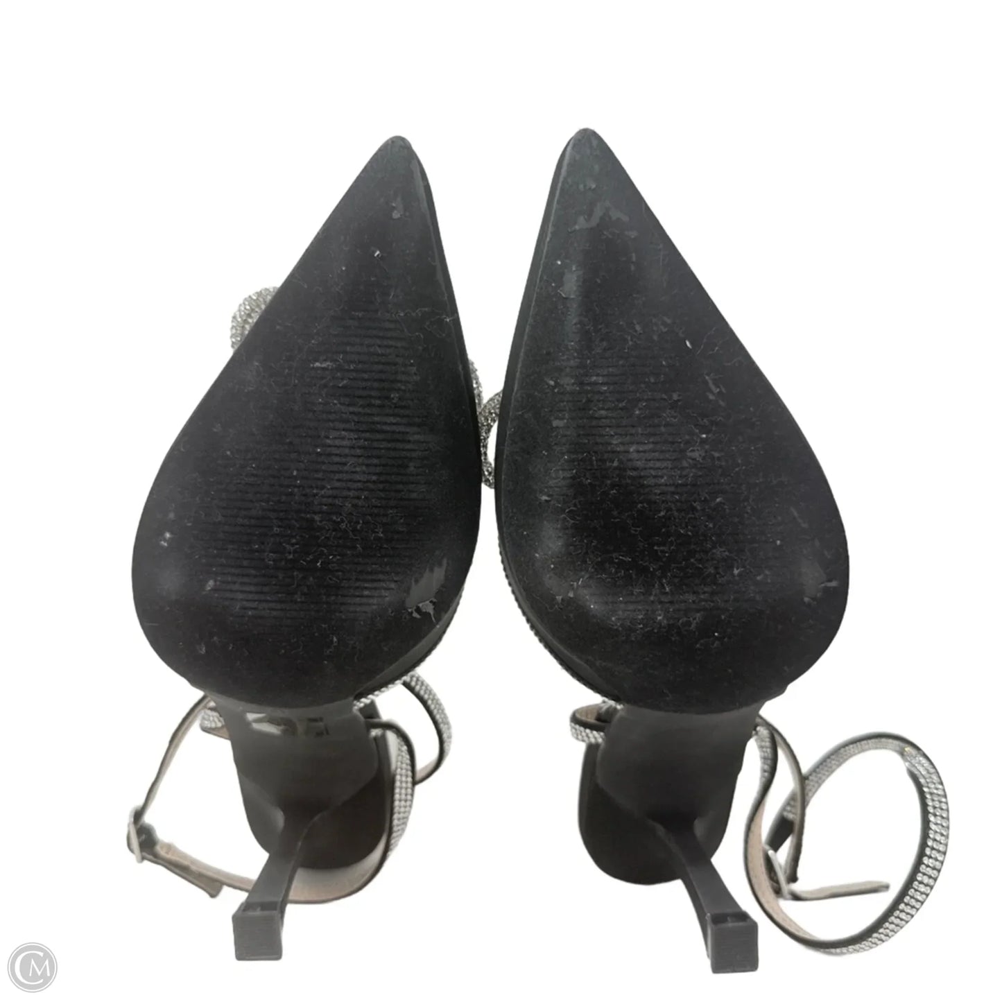 Destiny Stiletto Rhinestone Strap Pumps By Dream Pairs In Black, Size: 8.5