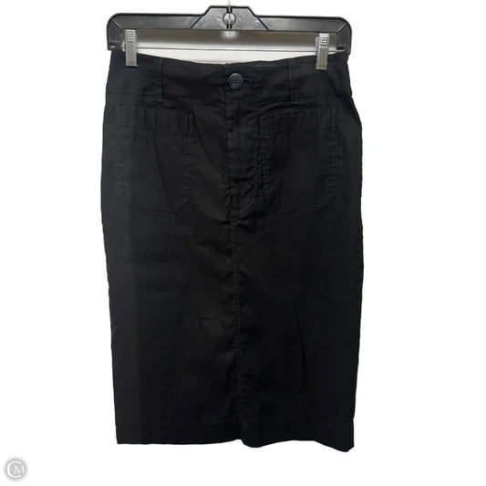 The Colette Midi Skirt By Maeve In Black, Size: S