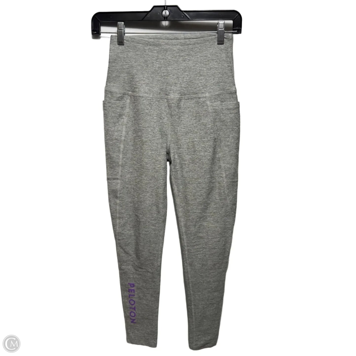Peloton Athletic Leggings By Beyond Yoga In Grey, Size: S