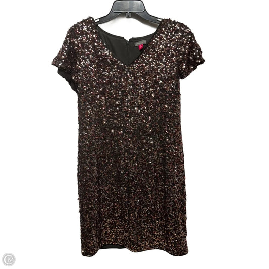 Sequin Dress Party Short By Vince Camuto In Multi-colored, Size: 8
