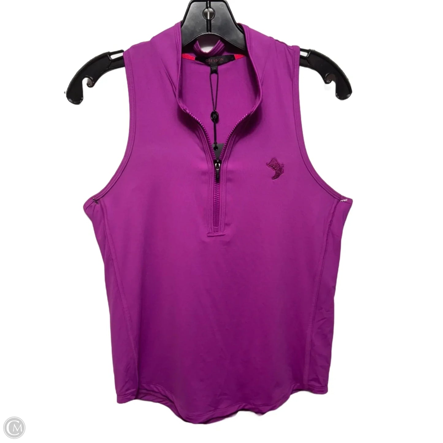 Athletic Tank Top By Greyson In Purple, Size: M