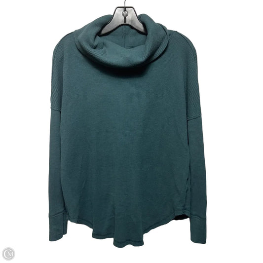 Ainsley Thermal Turtleneck By Maeve In Green, Size: M