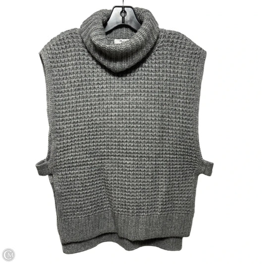 Bournville Waffle Sweater Vest By Madewell In Grey, Size: XXS