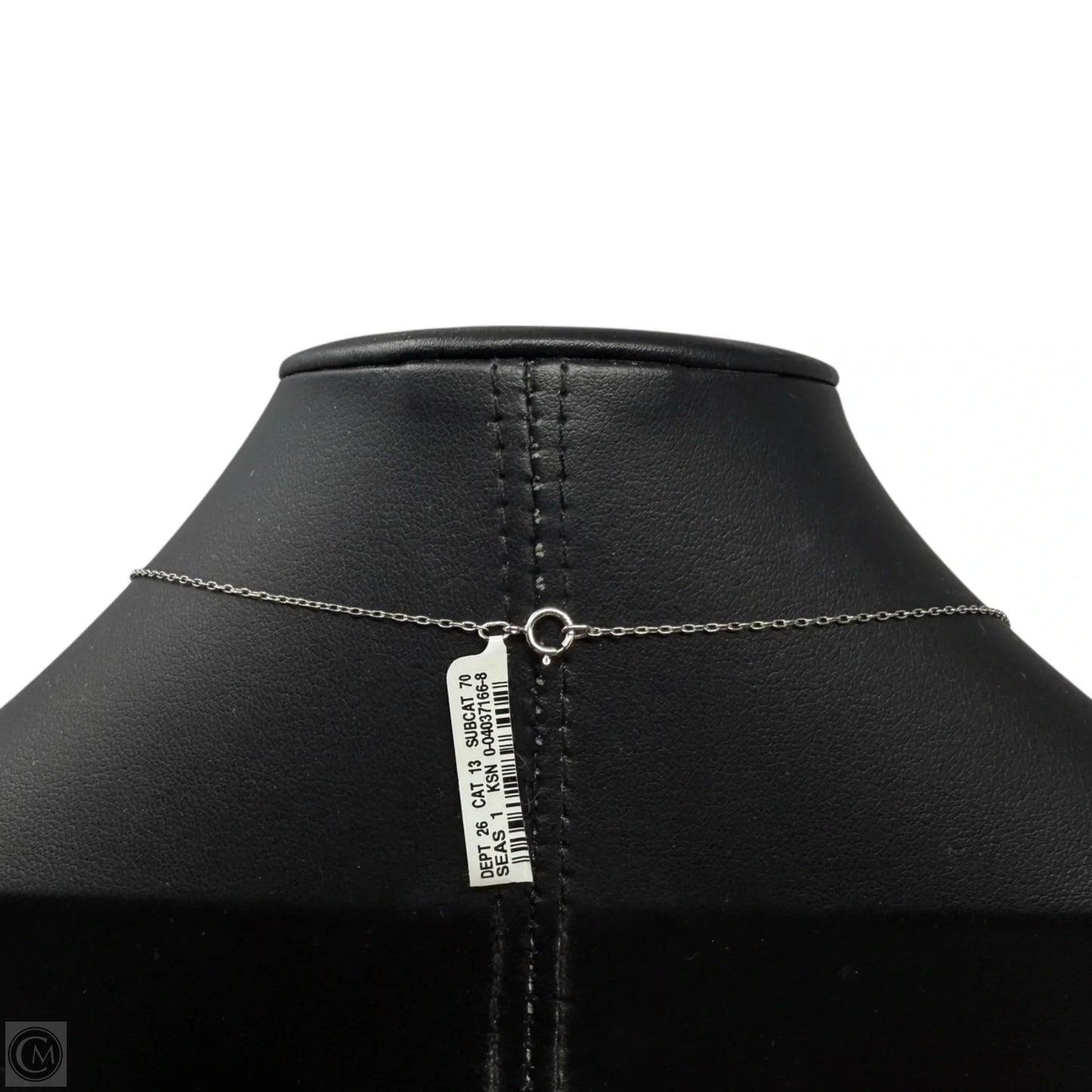 Sterling Silver Yellow & White CZ Aurora Borealis Pendant Necklace By Sorrento