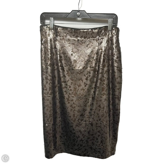 Sequin Skirt Midi By Antonio Melani In Bronze, Size: 8