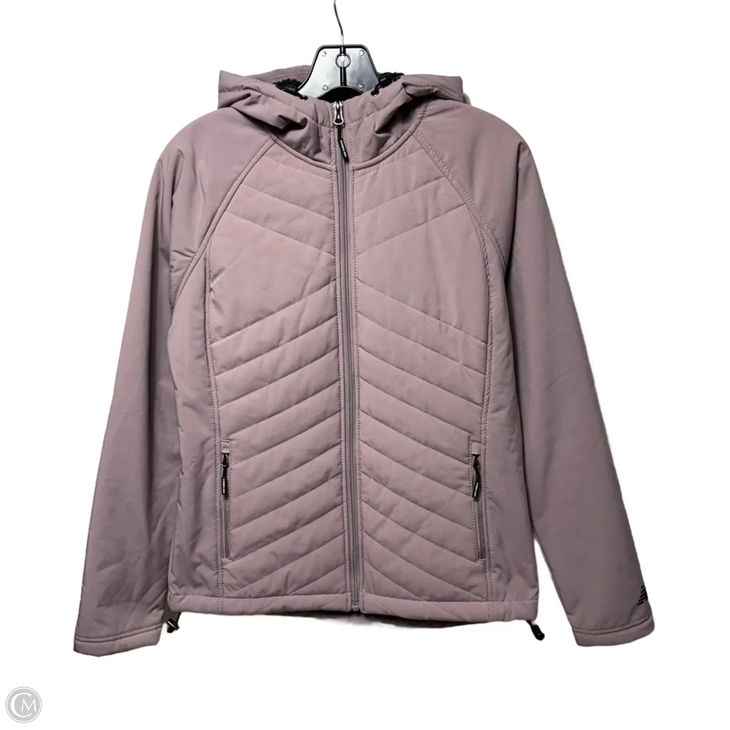Athletic Jacket By New Balance In Mauve, Size: S