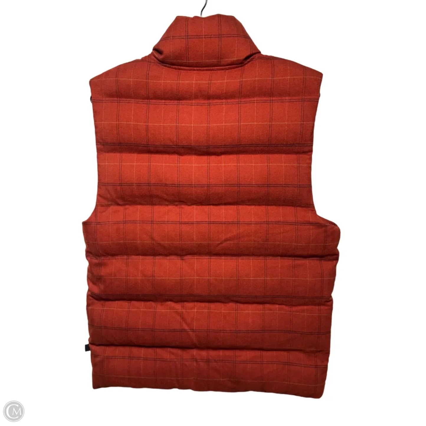 Vest Puffer & Quilted By Houston White In Orange, Size: S