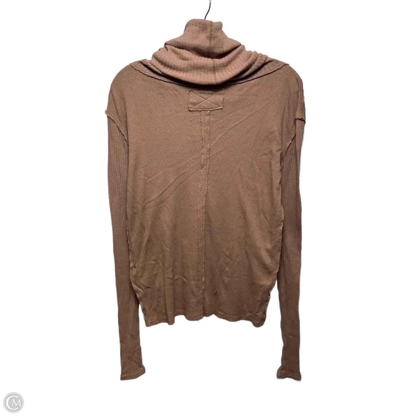 Top Long Sleeve By We The Free In Brown, Size: Xs