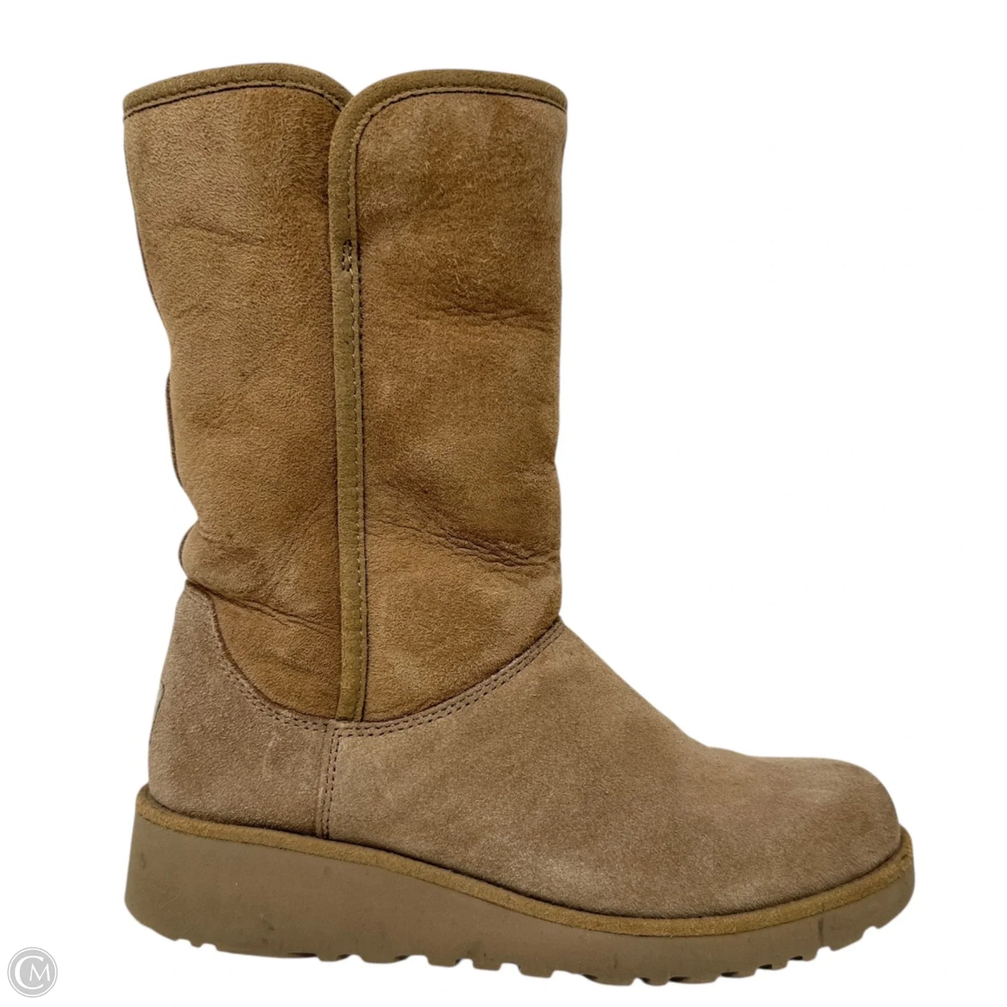 Amie Boots Designer By Ugg In Brown, Size: 5