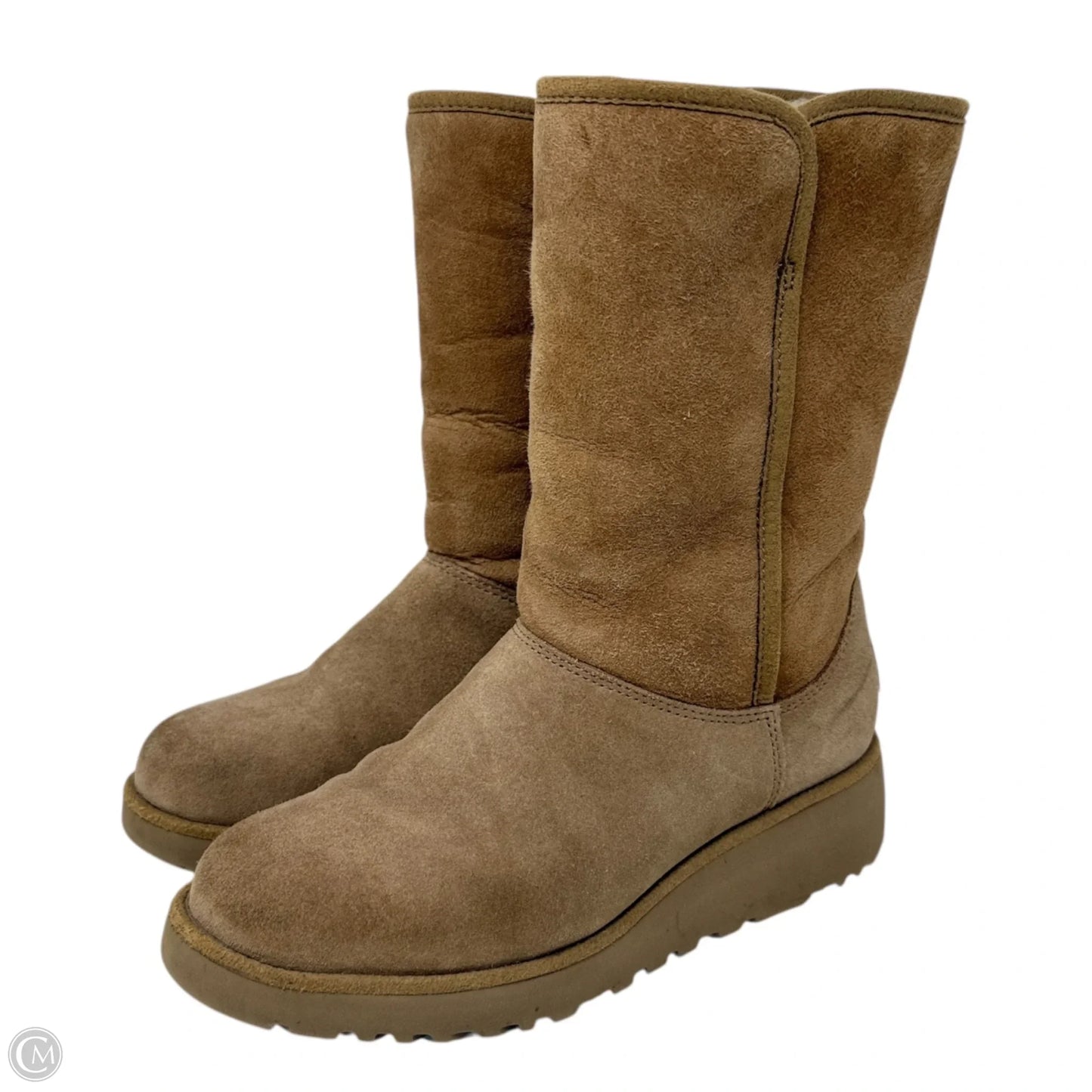 Amie Boots Designer By Ugg In Brown, Size: 5