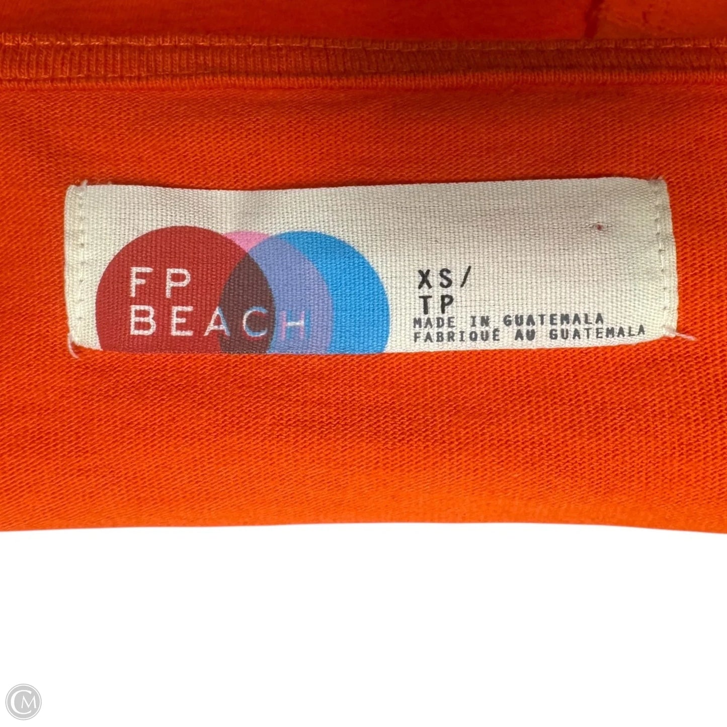 Josie Mini Dress By Free People Beach In Tangerine Tango, Size: Xs