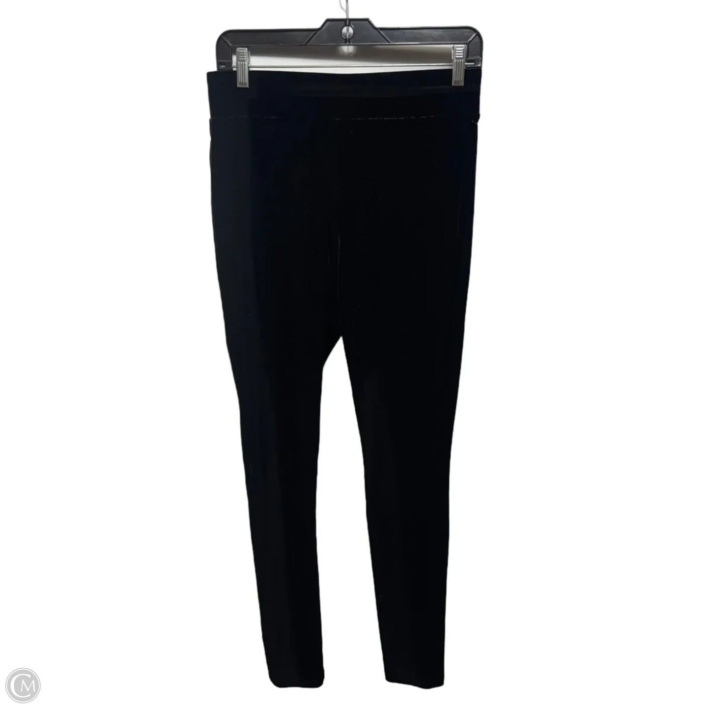 Velvet Pants Leggings By Loft In Black, Size: S